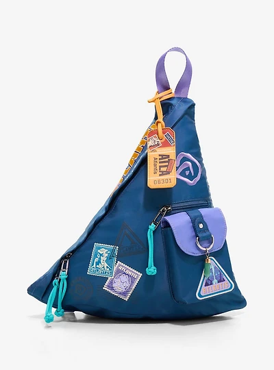 Disney Atlantis: The Lost Empire Stamps Crossbody  Triangle Sling Bag - BoxLunch Exclusive