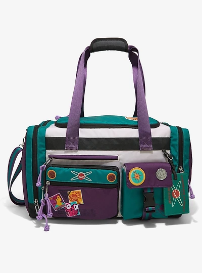 Disney Treasure Planet Character Stamps Color Block Duffle Bag - BoxLunch Exclusive