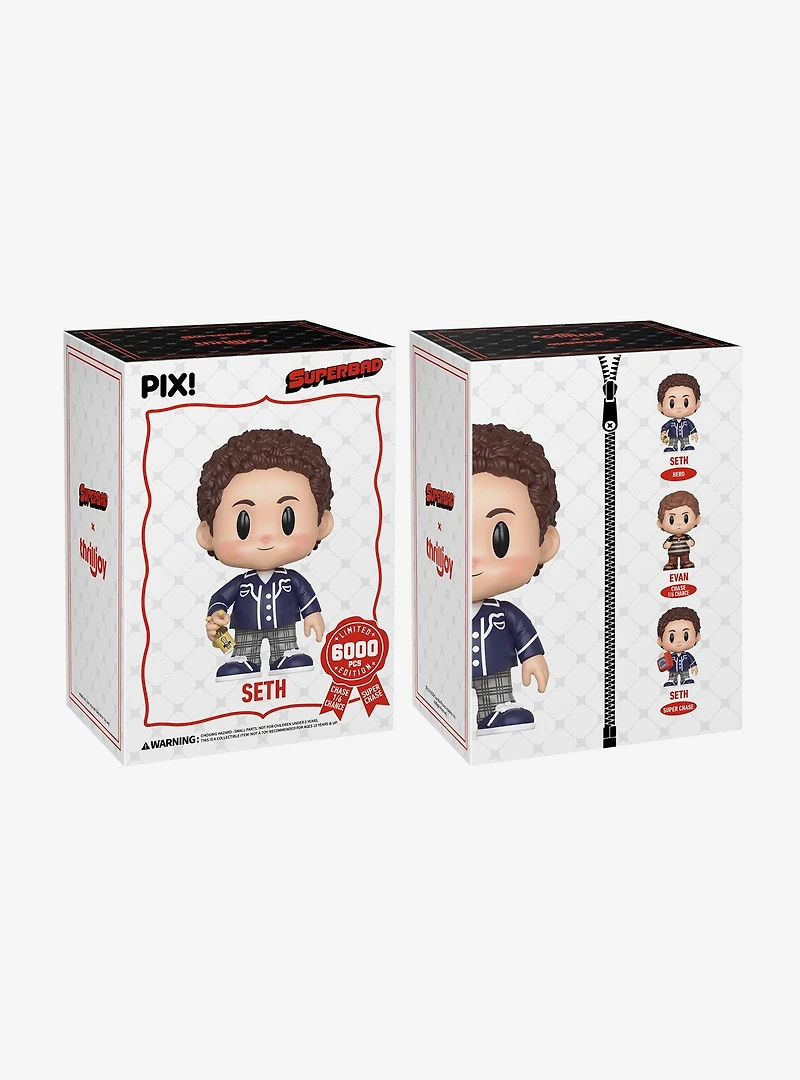 Thrilljoy Superbad Pix! Seth Vinyl Figure
