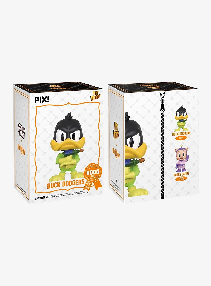 Thrilljoy Duck Dodgers: Launching Into Action Pix! Duck Dodgers Vinyl Figure