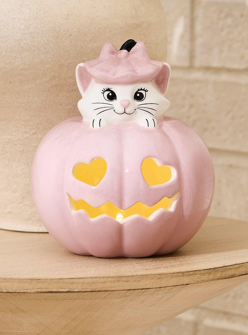 Disney The Aristocats Marie Pumpkin Figural Tea Light - BoxLunch Exclusive