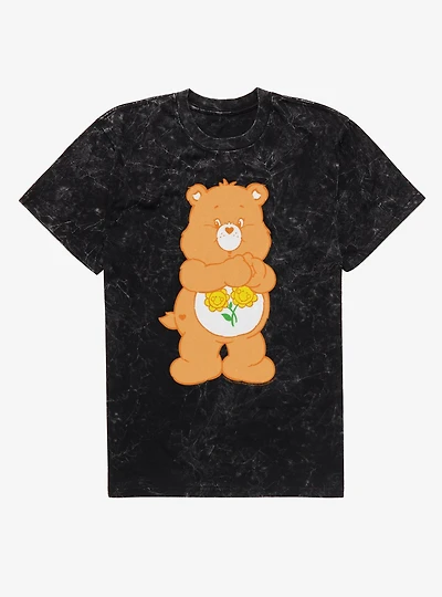 Care Bears Friend Bear Mineral Wash T-Shirt