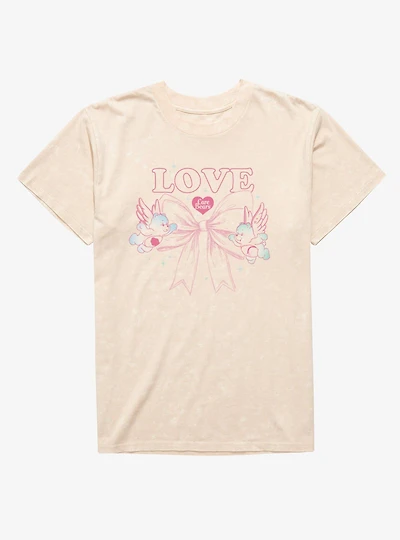 Care Bears Love Bow Mineral Wash T-Shirt