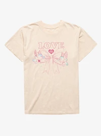 Care Bears Love Bow Mineral Wash T-Shirt