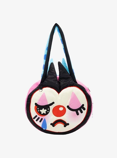 Whatever! Makes You Happy x So Lazo Happy & Sad Clown Oversized Tote Bag