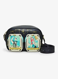 Loungefly Disney The Nightmare Before Christmas Jack & Sally Star-Crossed Lovers Tarot Cards Crossbody Bag - BoxLunch Exclusive