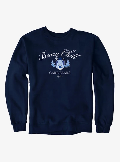 Care Bears Grumpy Bear Beary Chill Since 1982 Crew Sweatshirt