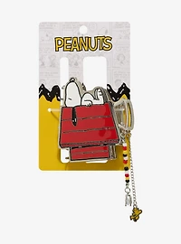 Peanuts Snoopy's Doghouse Figural Claw Clip with Charms - BoxLunch Exclusive