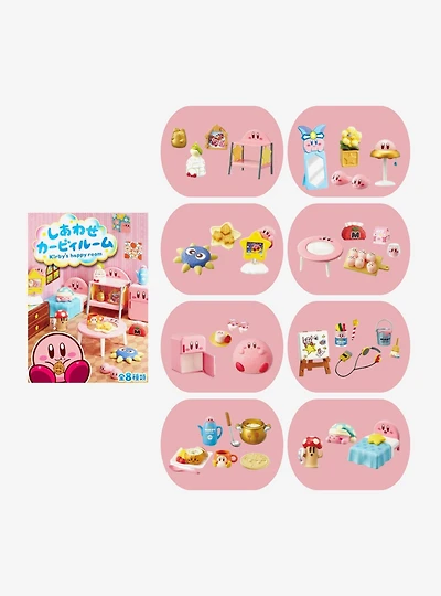 Re-Ment Nintendo Kirby's Happy Room Blind Box Figure Set
