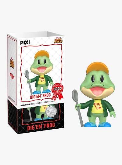 Thrilljoy Pix! Honey Smacks Dig 'Em Frog Limited Edition Vinyl Figure