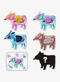 MegaHouse Kaitai Clear Cow Puzzle Blind Box Figure