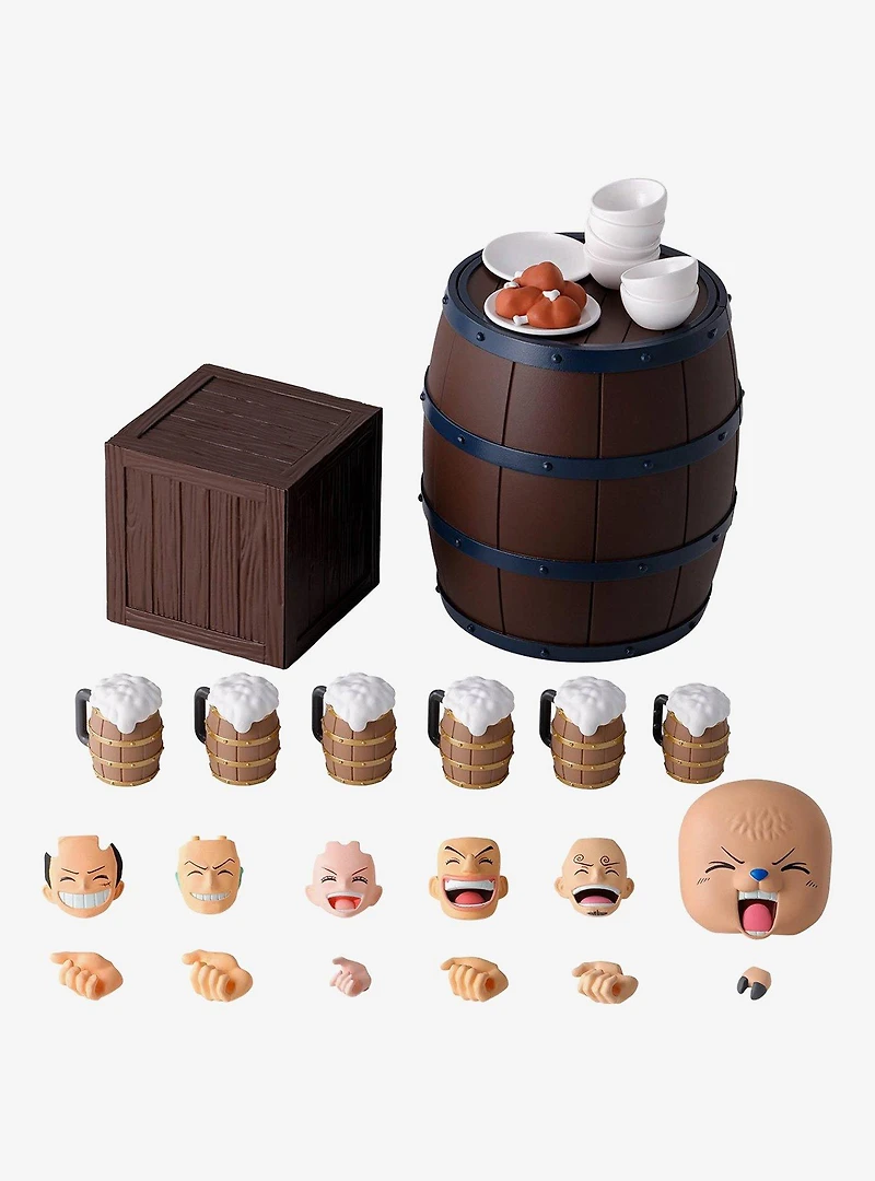 One Piece S.H.Figuarts Party Set (The Straw Hat Crew) Optional Parts Set