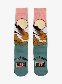 Pokémon Eevee Scenic Crew Socks — BoxLunch Exclusive