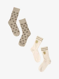 Disney Winnie the Pooh Embroidered Pooh Bear & Bees Crew Sock Set - BoxLunch Exclusive