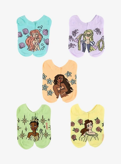 Disney Princess Portrait Ankle Sock Set