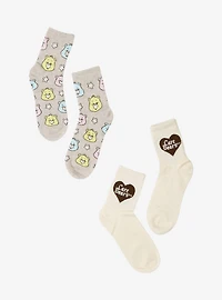 Care Bears Icons Quarter Crew Sock Set