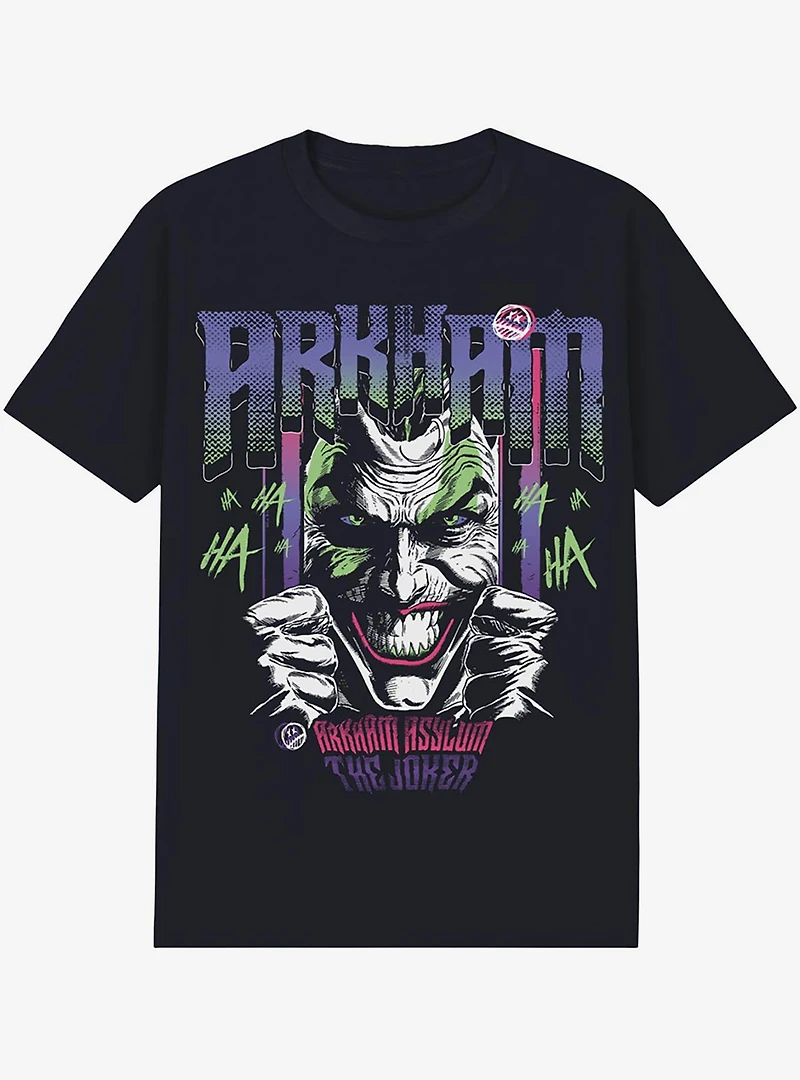 DC Comics Batman Joker Arkham HAHA T-Shirt