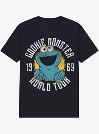 Sesame Street Cookie Monster World Tour T-Shirt