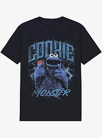 Sesame Street Cookie Monster Heavy Metal T-Shirt