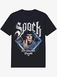 Star Trek The Original Series Spock Heavy Metal T-Shirt