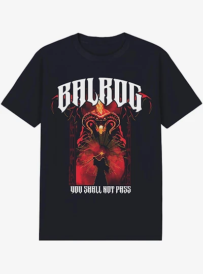 the Lord of Rings Balrog Band T-Shirt