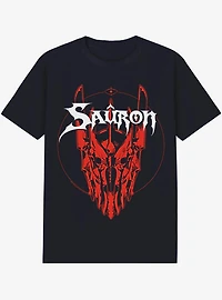 the Lord of Rings Sauron Helmet Band T-Shirt