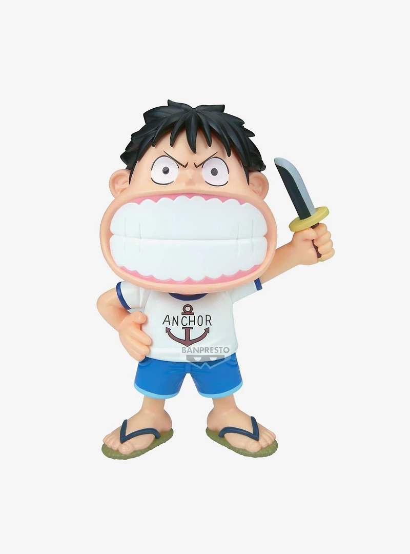 One Piece Big Sofvimates Money D. Luffy Figure