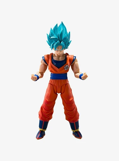 Bandai Namco Dragon Ball Super S.H.Figuarts Super Saiyan God Super Saiyan Goku (Blue Power Transcending Limits) Figure