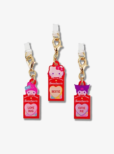 Sonix Sanrio x Sweethearts Charging Port Charms 3pk - Hello Kitty, My Melody, Kuromi