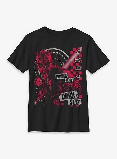 Star Wars: Maul - Shadow Lord Power Of The Dark Side Youth T-Shirt BoxLunch Exclusive