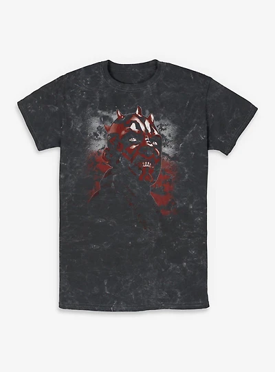 Star Wars Episode I: The Phantom Menace Darth Maul We Will Have Revenge Mineral Wash T-Shirt BoxLunch Exclusive