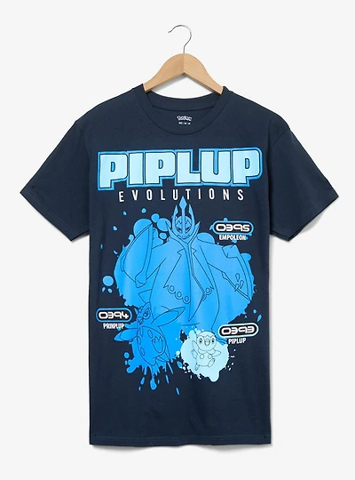 Pokemon Piplup Evolutions T-Shirt - BoxLunch Exclusive
