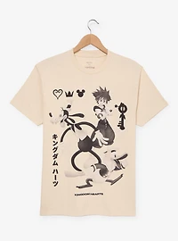 Disney Kingdom Hearts Sora & Goofy Timeless River T-Shirt — BoxLunch Exclusive