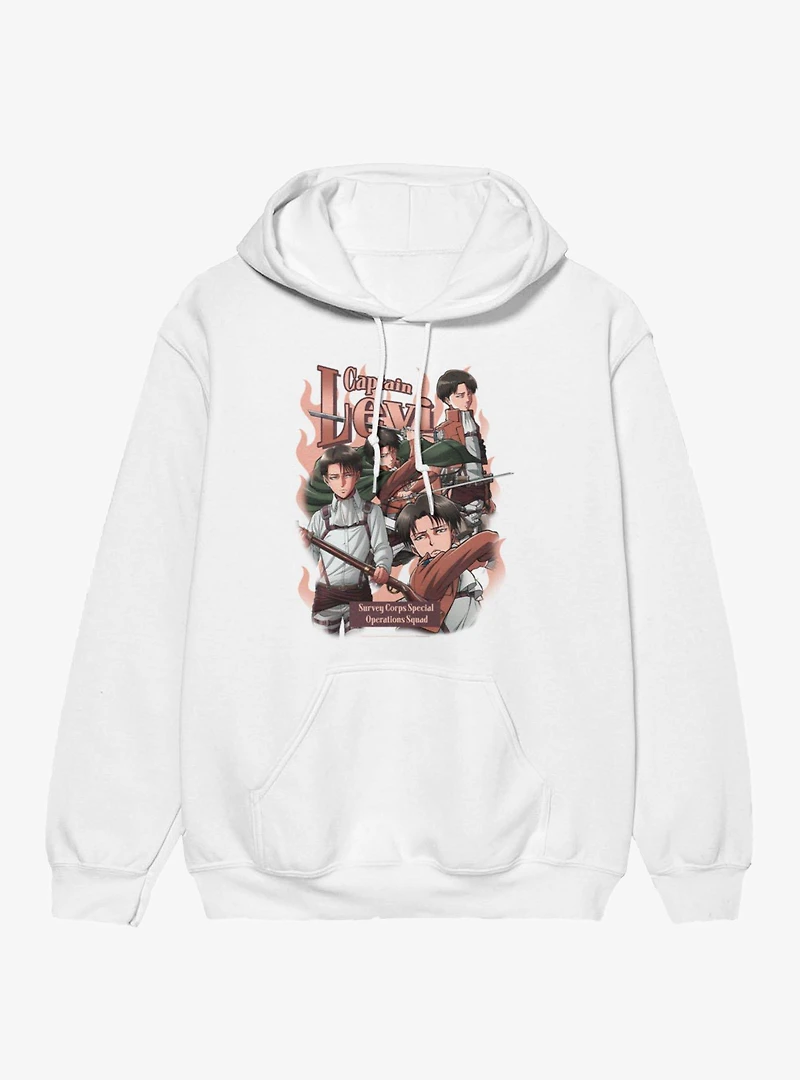 Attack On Titan Levi Heart Hoodie