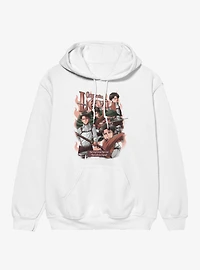 Attack On Titan Levi Heart Hoodie