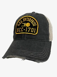 Star Trek TOS Enterprise Arch Vintage Trucker Cap
