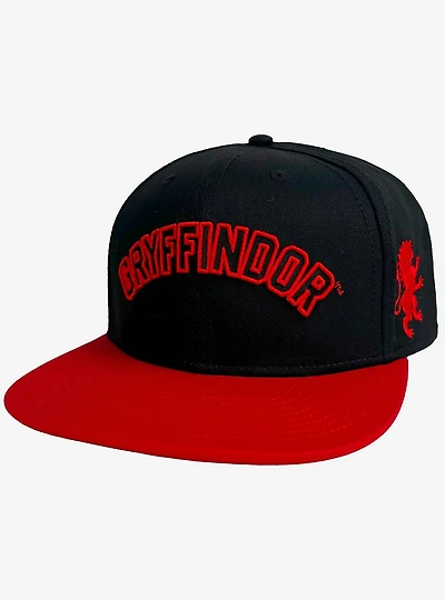 Harry Potter Gryffindor Arch Flat Brim Ball Cap