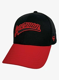 DC Comics Superman Tail 6 Panel Structured Strech Fit Ball Cap