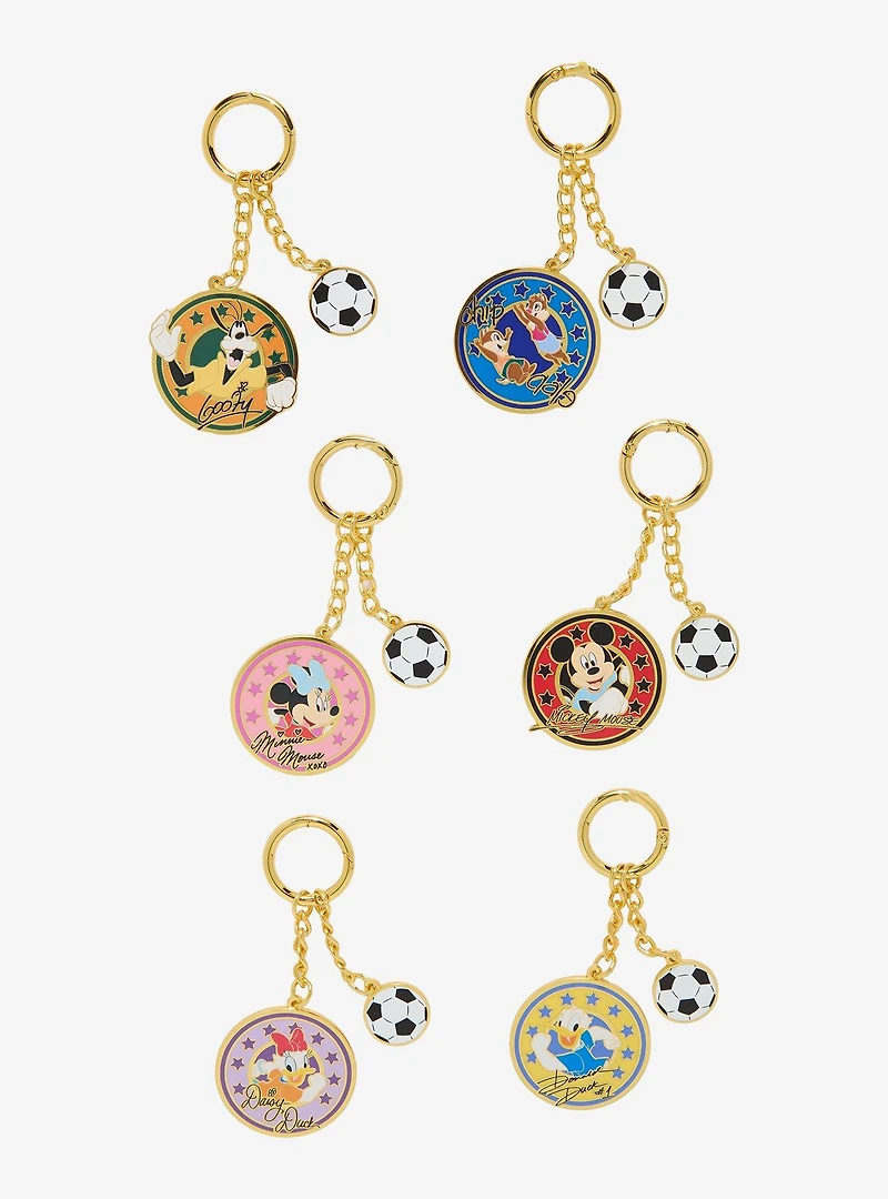 Disney Mickey Mouse & Friends Soccer Characters Blind Box Multi Charm Keychain - BoxLunch Exclusive