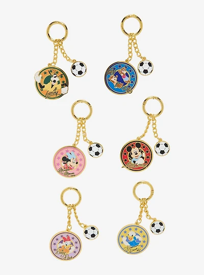 Disney Mickey Mouse & Friends Soccer Characters Blind Box Multi Charm Keychain - BoxLunch Exclusive