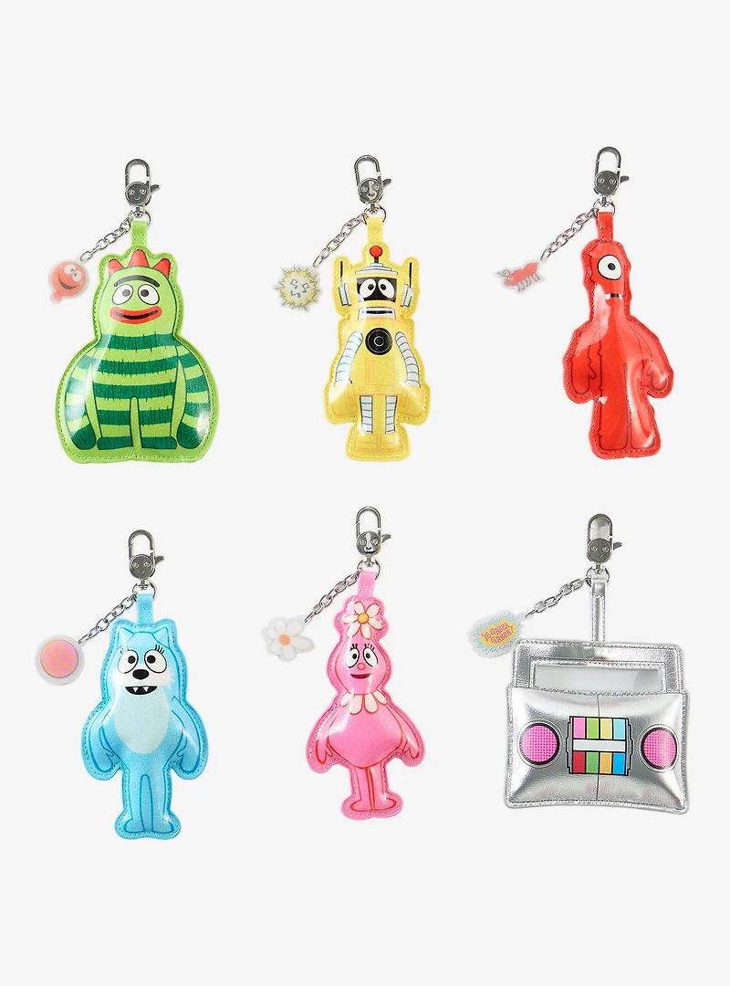 Whatever! Makes You Happy x Yo Gabba Gabba! Characters Blind Box Padded Bag Charm