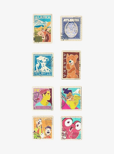 Disney Y2K Films Stamps Blind Box Enamel Pin - BoxLunch Exclusive