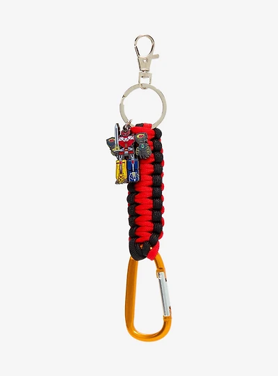 Mighty Morphin Power Rangers Paracord Keychain - BoxLunch Exclusive