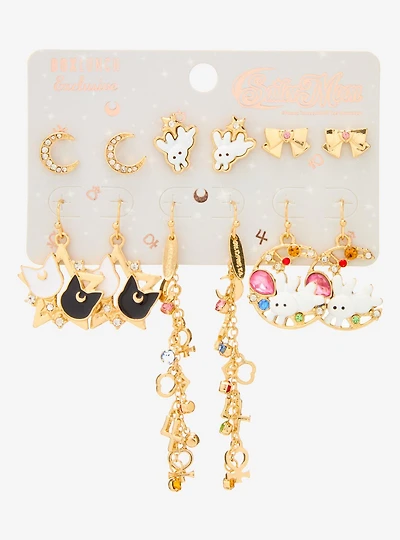 Sailor Moon Luna, Artemis, & Bunny Icons Earring Set - BoxLunch Exclusive