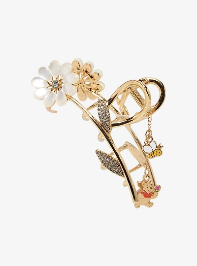 Disney Winnie the Pooh Floral Claw Clip with Charm - BoXLunch Exclusive