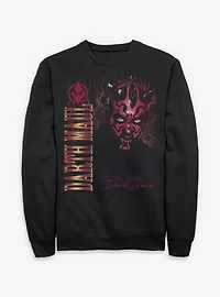 Star Wars Episode I: The Phantom Menace Darth Maul Lightning Sweatshirt BoxLunch Exclusive