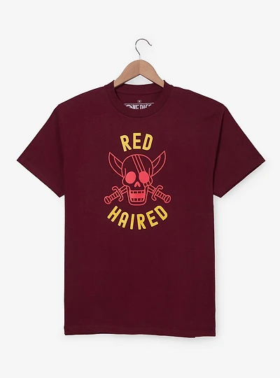 One Piece Red Haired Shanks T-Shirt - BoxLunch Exclusive