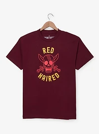 One Piece Red Haired Shanks T-Shirt - BoxLunch Exclusive