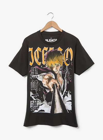 BLEACH Ichigo Kurosaki Portrait T-Shirt - BoxLunch Exclusive