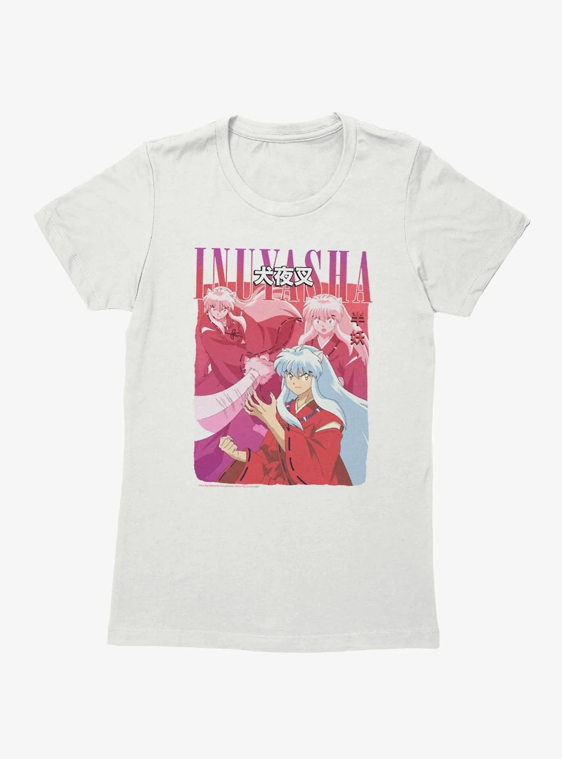 InuYasha Collage Womens T-Shirt